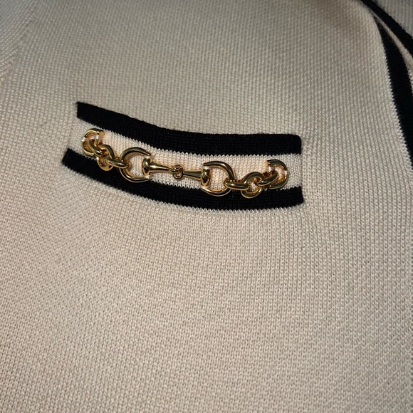 Worn once Gucci Wool Polo Shirt with Horsebit - Picture 3 of 6
